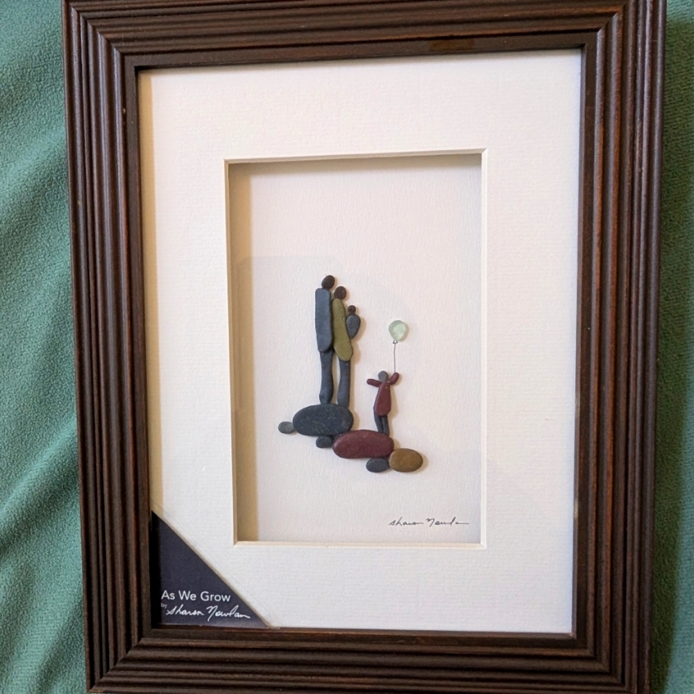 Box#24     "Lift The Spirit" Mixed Media Art by Canadian Artist Sharon Nowlan